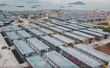 Aide à Hong Kong pour lutter contre l'épidémie 丨Guangya Aluminium assiste la construction des projets d'isolement communautaire Penny's Bay et Kai Tak à Hong Kong