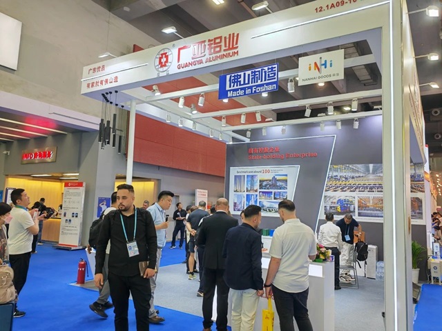 Guang Ya Aluminium est apparu à la 137e Foire de Canton et l'expansion de la marque à l'étranger se poursuit !